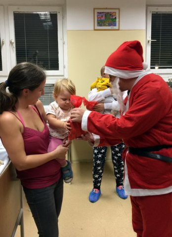 Mikulás a Gyermek osztályon 01